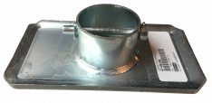 PLATE W/ PIN 2000/5000Lb 7" LONG x 4" WIDE 2" ID HOLE