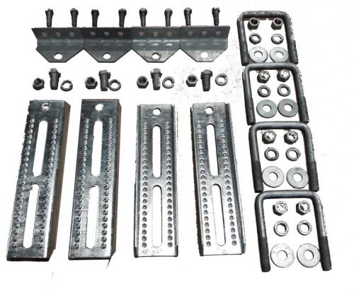 BUNK BRACKET KIT FOR 3x3 CROSS MEMBERS BOAT TRAILER PARTS PLACE - TAMPA FLORIDA PT1575K