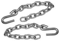 SAFETY CHAIN W/ONE HOOK 40" PV1711