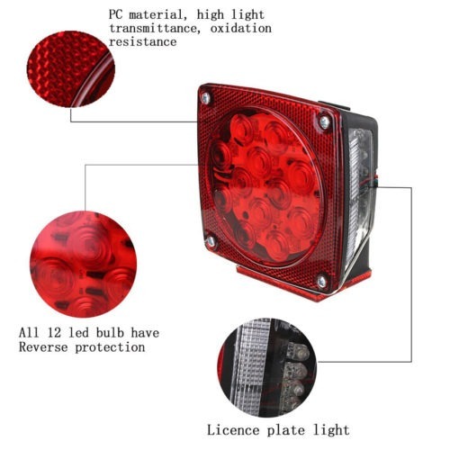 TAIL LIGHT LED UNDER 80″ WIDE 2