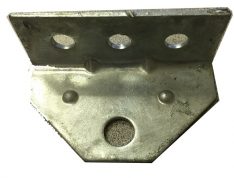 PIVOT L 1/2" HOLE GALV 46-TOP ANGLE