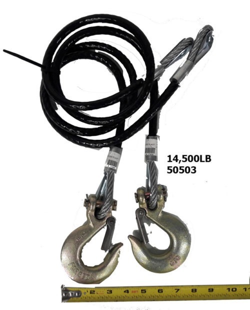 SAFETY CABLES 36" 14500LB -50503