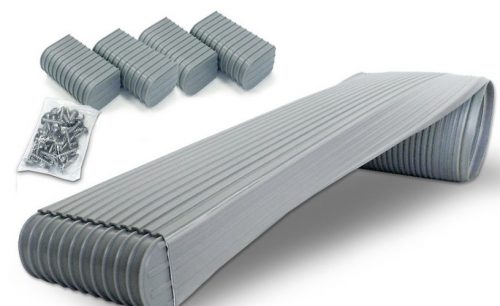 WP2420 BUNK SLIDE GREY PLASTIC 2×4″x20′ KIT 2