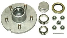 BOAT TRAILER PARTS PLACE - TAMPA FLORIDA -HUB KIT 5 LUG 1-1/16x1-1/16" GALVANIZED PD1602