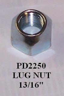 LUG NUTS 13/16" Pack of 5 PD2250