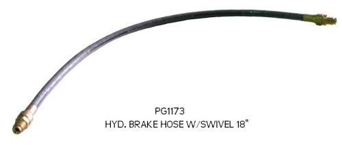 BRAKE LINE W/SWIVEL 18 INCH PG1173