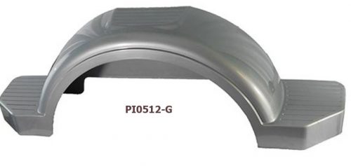 FENDER GREY PLASTIC 9.7Wx31L 14" TIRE PI0512-G