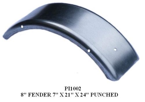 FENDER GALVANIZED WITH HOLES 8-12" TIRE PI1002