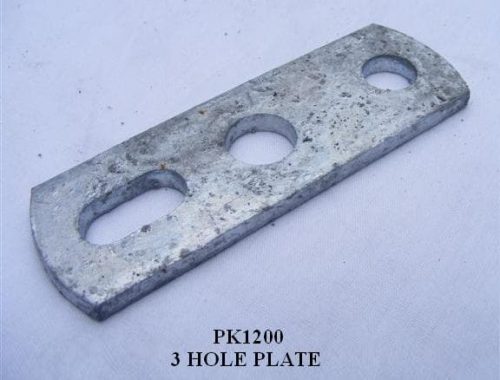 3 HOLE PLATE PK1200