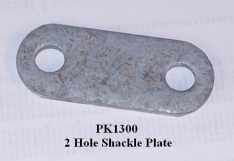 2 HOLE SHACKLE PLATE PK1300