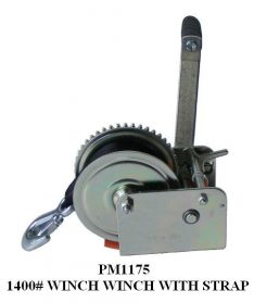 WINCH 1400# W/STRAP PM1175