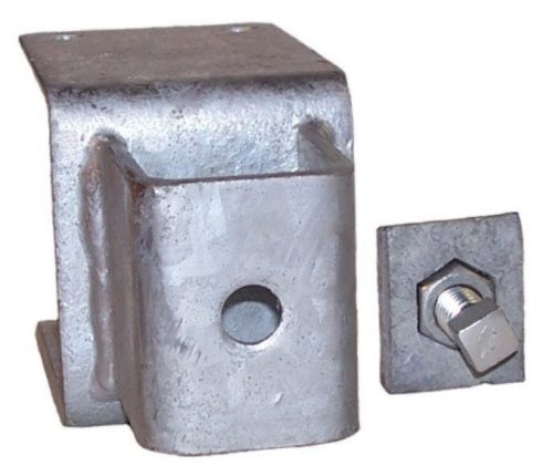 GALVANIZED BUNK BRACKET CLAMP-ON PS2640 3