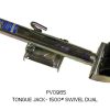 TONGUE JACK SWIVEL DUAL WHEEL 1,500LB PV0965 2