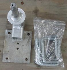 SPARE MOUNTS WITH SPINDLE/HUB PV1916