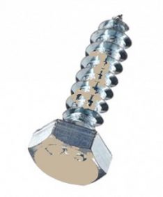 LAG BOLT STAINLESS STEEL 3/8" X 1-1/4"