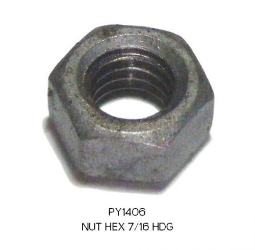 NUT HDG 7/16" 13 TRD PY1406