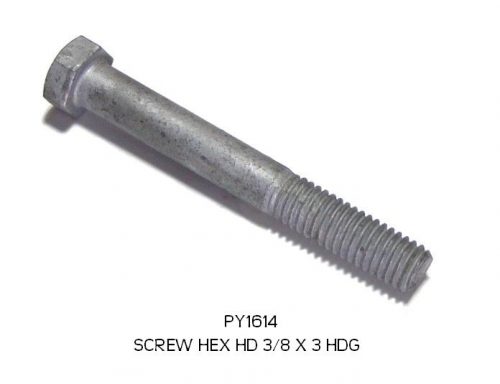 BOLT HDG 3/8” x 3” PY1614