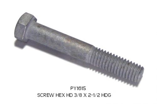 BOLT HDG 3/8” x 2-1/2” PY1615