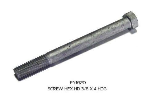 BOLT HEX HEAD 3/8” x 4” PY1620