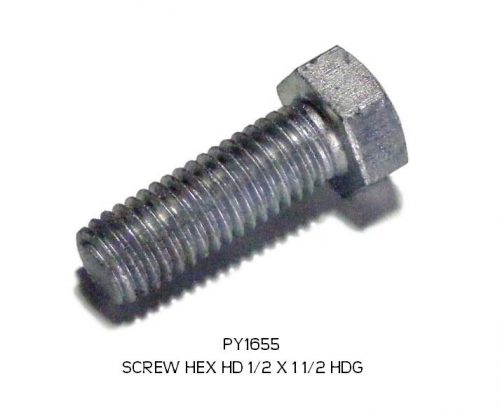 BOLT HDG 1/2" x 1-1/2" PY1655