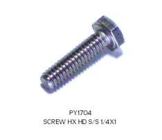 STAINLESS STEEL BOLTS ¼”