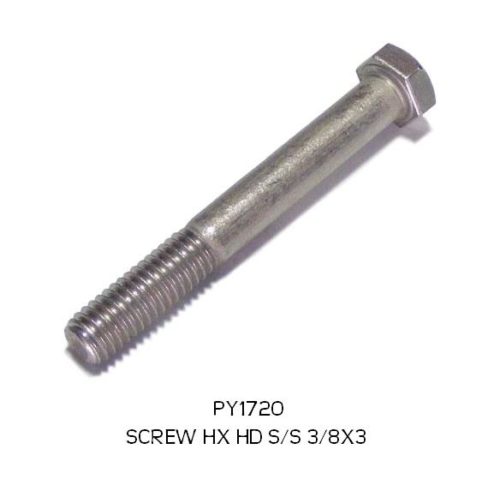 STAINLESS STEEL BOLTS 3/8” 4