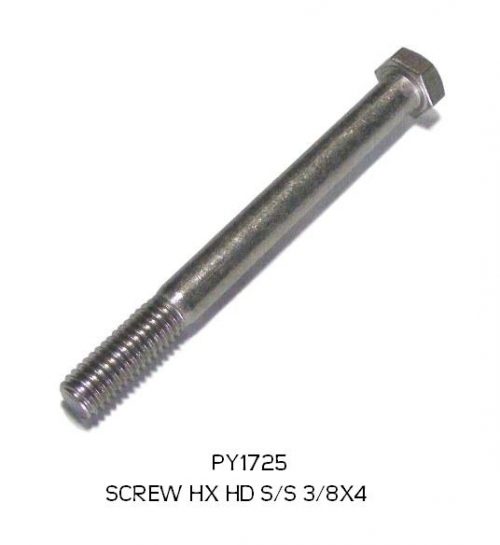 BOLT S/S 3/8″” x 4” PY1725