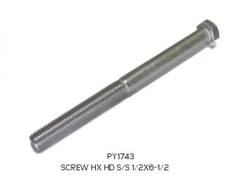 BOLT S/S 1/2" x 6-1/2" PY1743