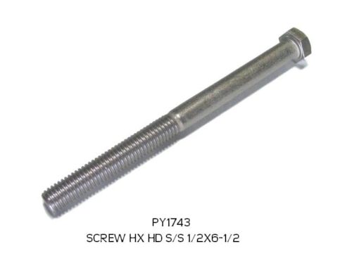 STAINLESS STEEL BOLTS 1/2” 5” UP 4
