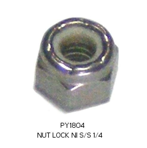 NUT NU LOCK S/S 1/4 PY1804