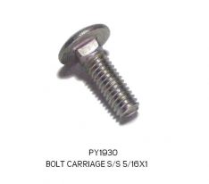 SS CARRAIGE BOLTSTAINLESS STEEL