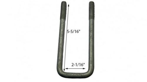 ½” GALVANIZED U-BOLTS 5” & Up 3