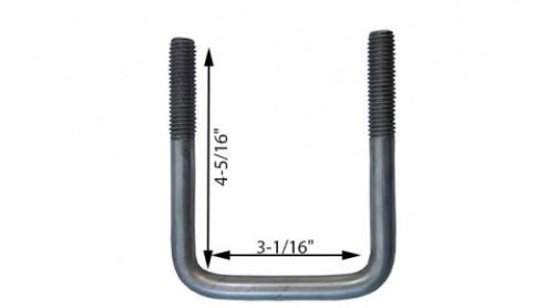 U-BOLT S/S 1/2" x 3-1/6" x 4-5/16" PY2540