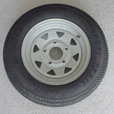 Radial Tires On Galvanized Wheels