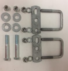 SPRING MOUNT KIT 1 AXLE 1-1/2" AX PK1000