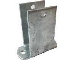 BOAT TRAILER PARTS PLACE - TAMPA FLORIDA -EQUALIZER HANGER 2 HOLE FOR TUBE FRAME ALUMINUM TRAILERS PK1800-T