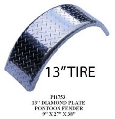 fender aluminum tread bright 13 inch tire pi1753