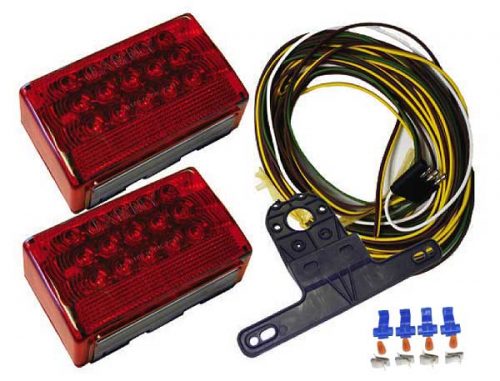 Jammy Trailer Light Kit Lighting is all DOT/SAE Approved and backed BY (JAMMY) standard manufacturer’s warranty LED Over 80” Submersible Includes