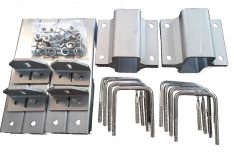 BUNK BRACKET ALUMINUM KIT PT2190