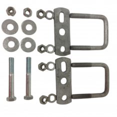 Small trailer spring mount kit u-bolt kit for small axles pk1000