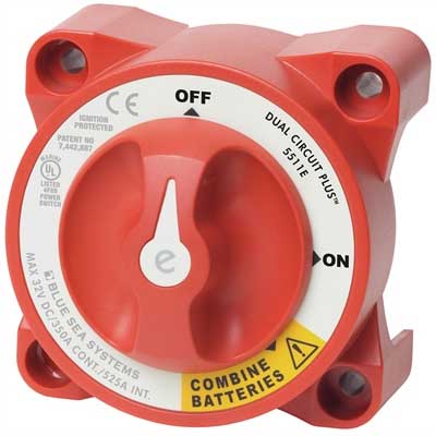 BOAT TRAILER PARTS PLACE - TAMPA FLORIDA -* Ignition protected. * Dual circuit plus. * Battery combine