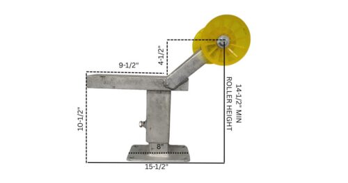 WINCH POST 412-2110