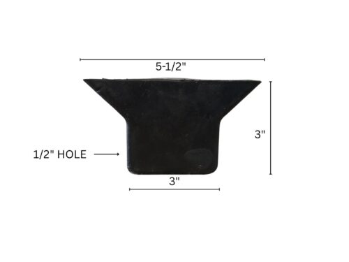 BOW STOP FLAT NOSE 429-0100