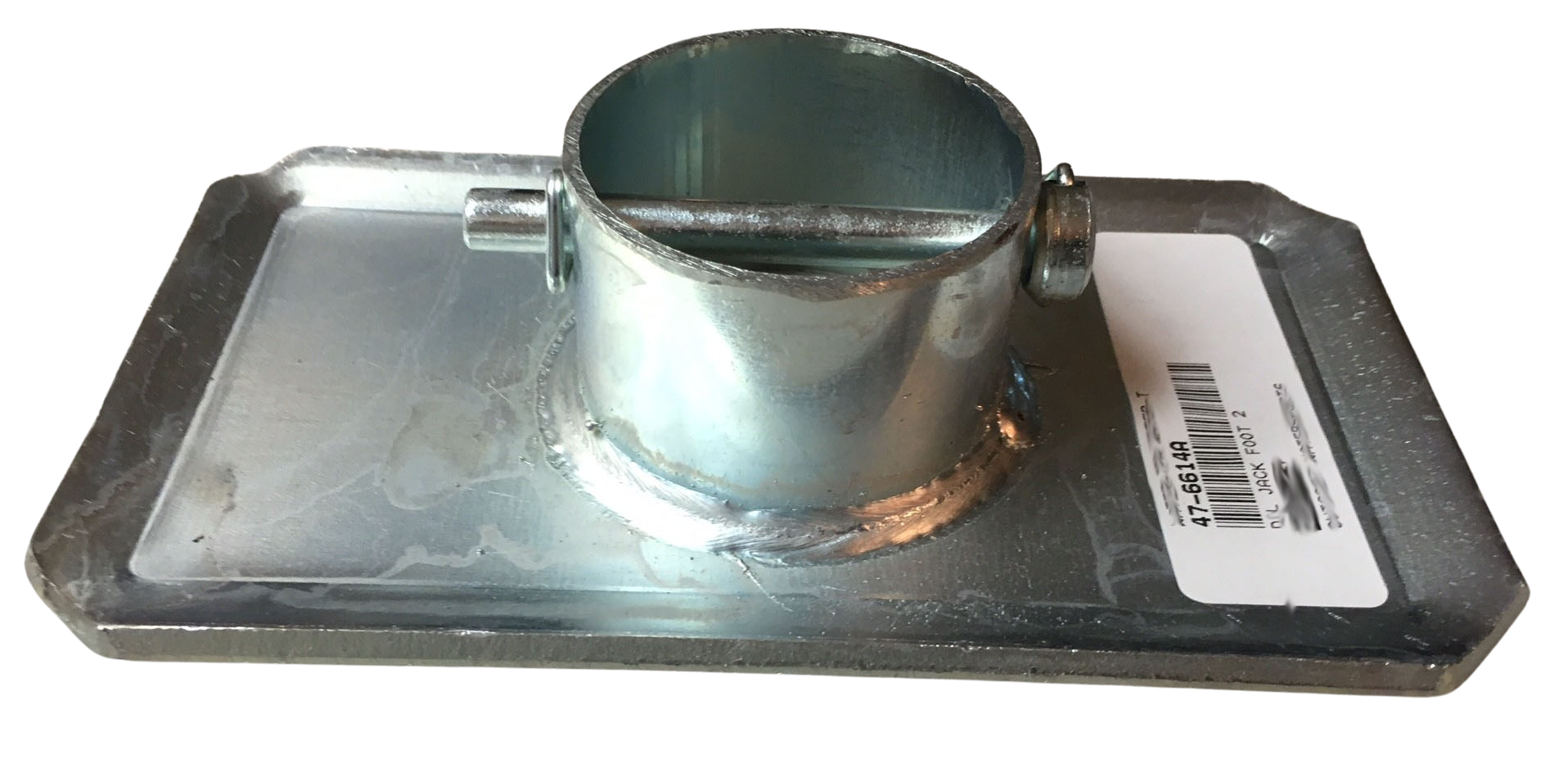 PLATE W/ PIN 2000/5000Lb 7" LONG x 4" WIDE 2" ID HOLE