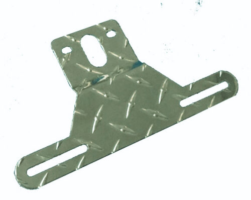 LICENSE PLATE HOLDER ALUMINUM DIAMOND PLATE 713-0010