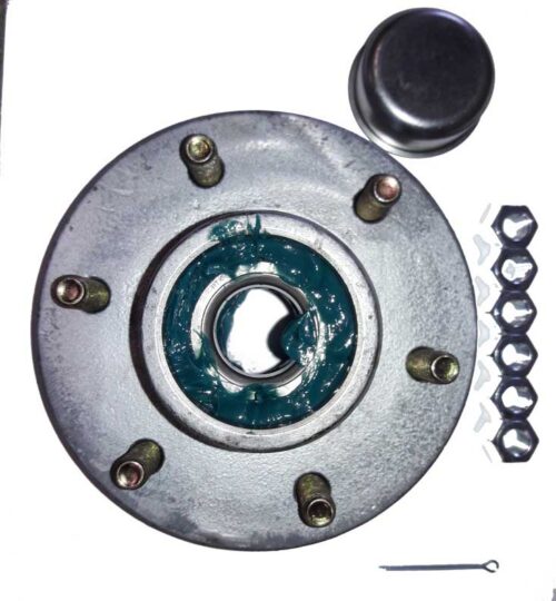 6 LUG HUB (UFP) PREGREASED 1-1/4 INCH x 1-3/4 INCH BEARINGS ALL PARTS INCLUDED PD2550-L