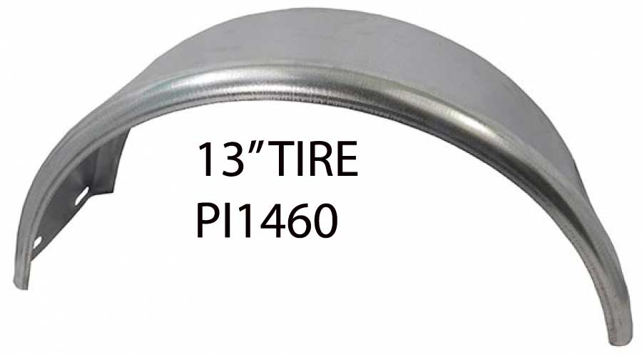 FENDER GALVANIZED SGL GALVANIZED 13" TIRE PI1460