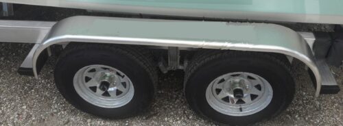 FENDER 15" TIRES (TANDEM) Fenders ALUMINUM SMOOTH 13 & 15" 542-1030 ALUMINUM FENDER SMOOTH TANDEMPI1906-S BOAT TRAILER PARTS PLACE - TAMPA FLORIDA FOR ALL YOUT TRAILER PART NEEDS