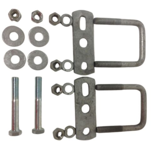 Small trailer spring mount kit u-bolt kit for small axles pk1000