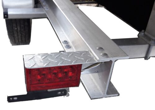 TAIL LIGHT COVER ALUM PAIR PL2875LH & PL2870 RH